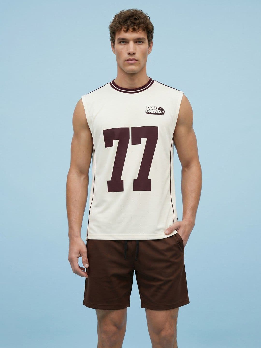 SPORT STREET by glitchez Varsity Printed Relaxed Fit T-shirt - view 1