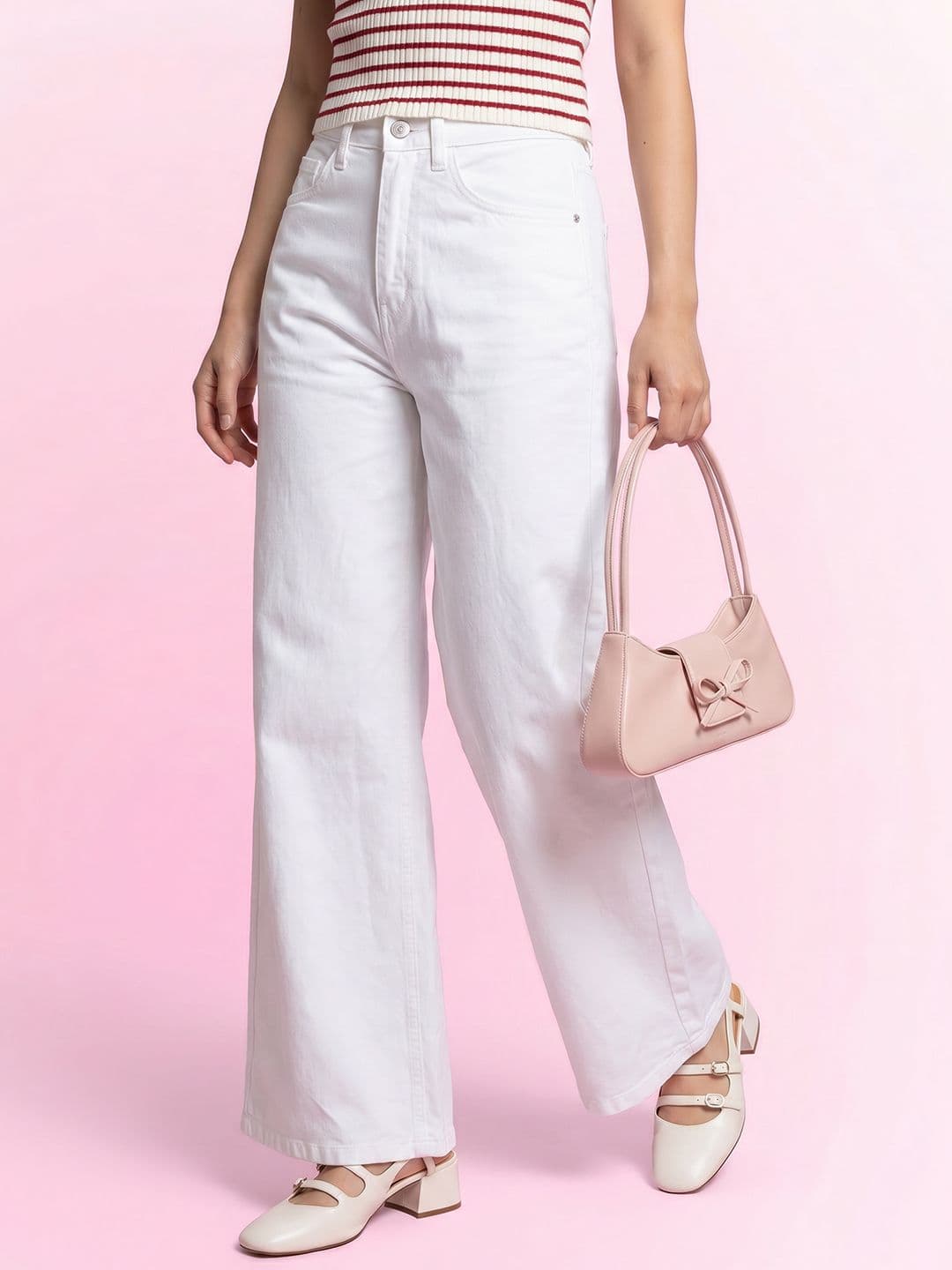 DressBerry Women Wide Leg High-Rise Jeans - view 1