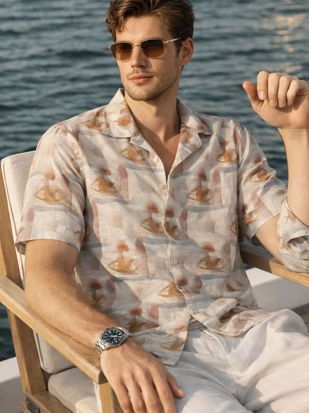 XKIND Men Standard Printed Casual Shirt - view 1