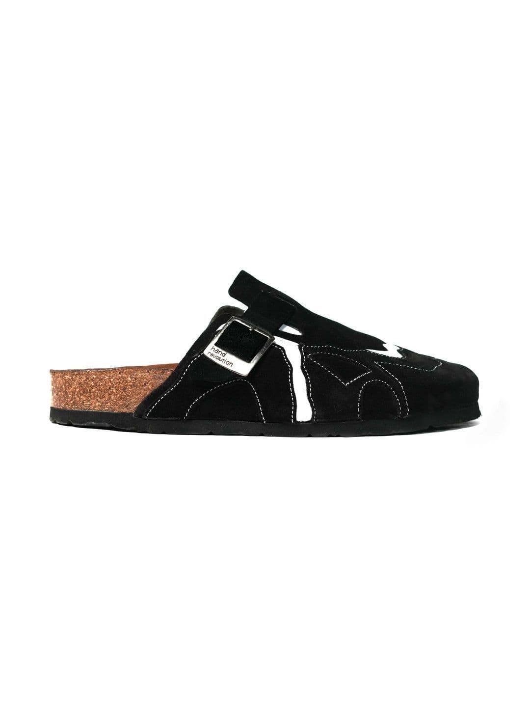 HAND REVOLUTION Men Leather Clogs Sandals - view 1