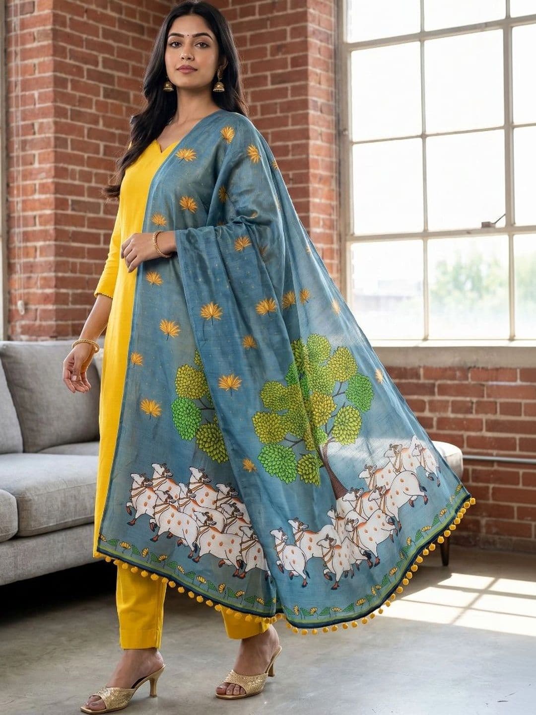 Kaizen TEXO FAB Printed Dupatta - view 1