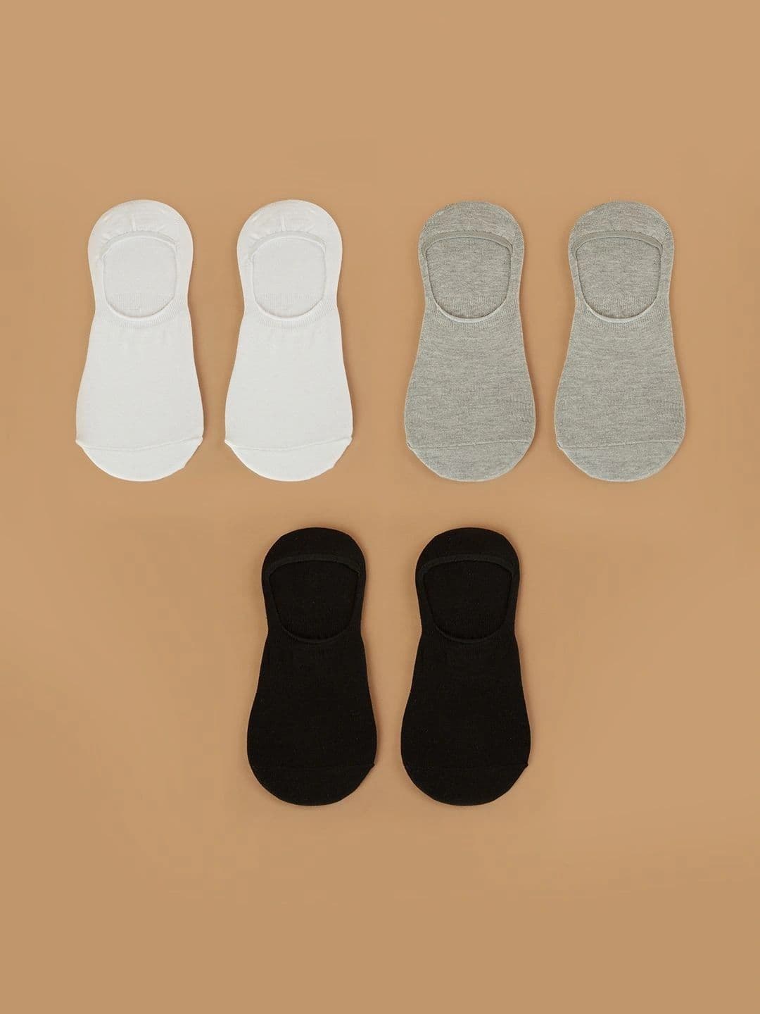 CODE by Lifestyle Men Pack of 3 Cotton Blend Shoe Liners Socks - view 1