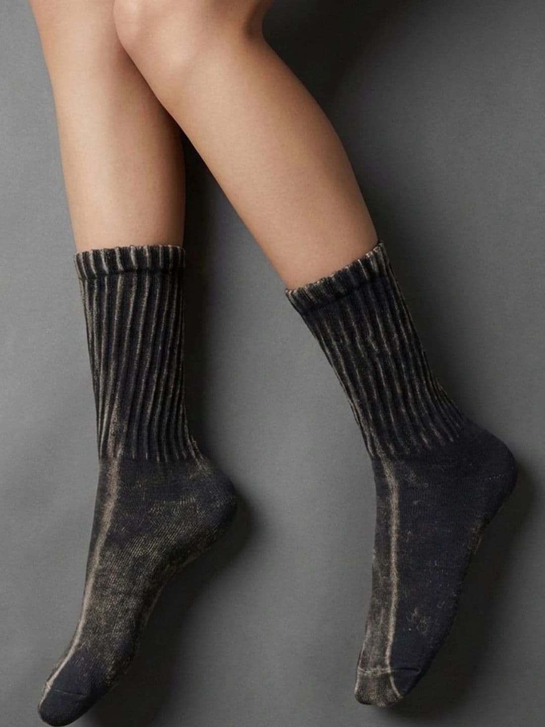 ASQUAREDD Unisex Cotton Patterned Calf Length Socks - view 1