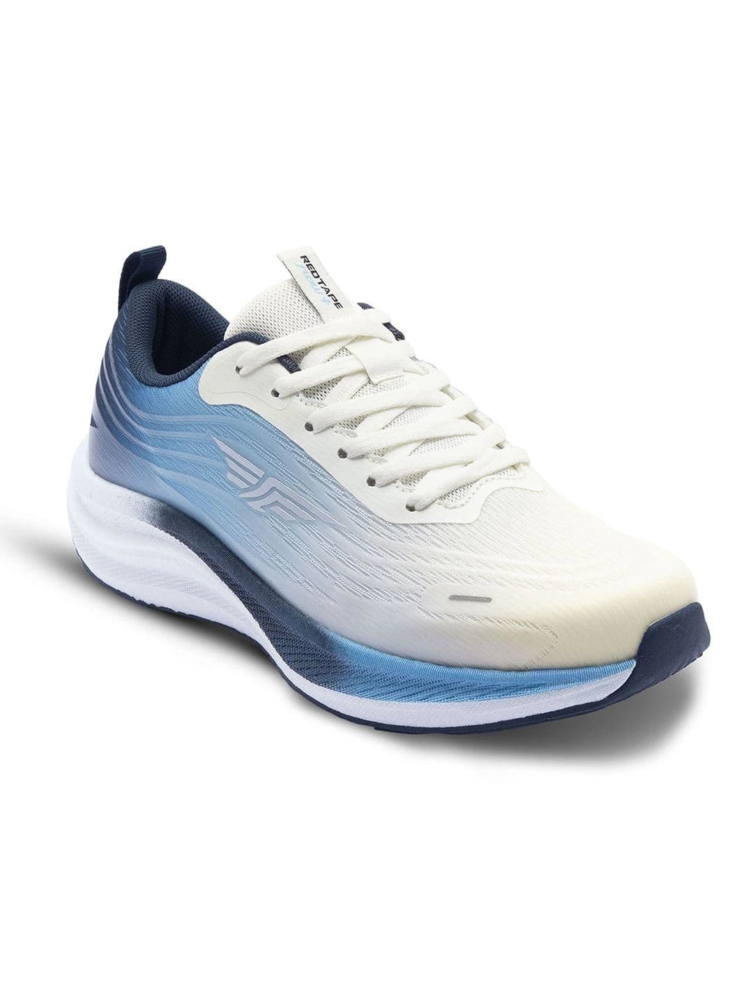 Red Tape Low Cut Sports Shoes for Men in White Blue | Sports Shoes - view 1