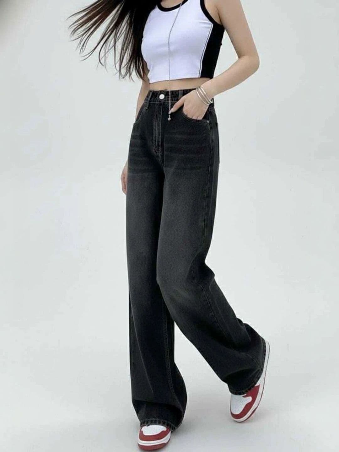 Stylecast X Kotty Women Regular Fit High-Rise Low Distress Stretchable Jeans - view 1