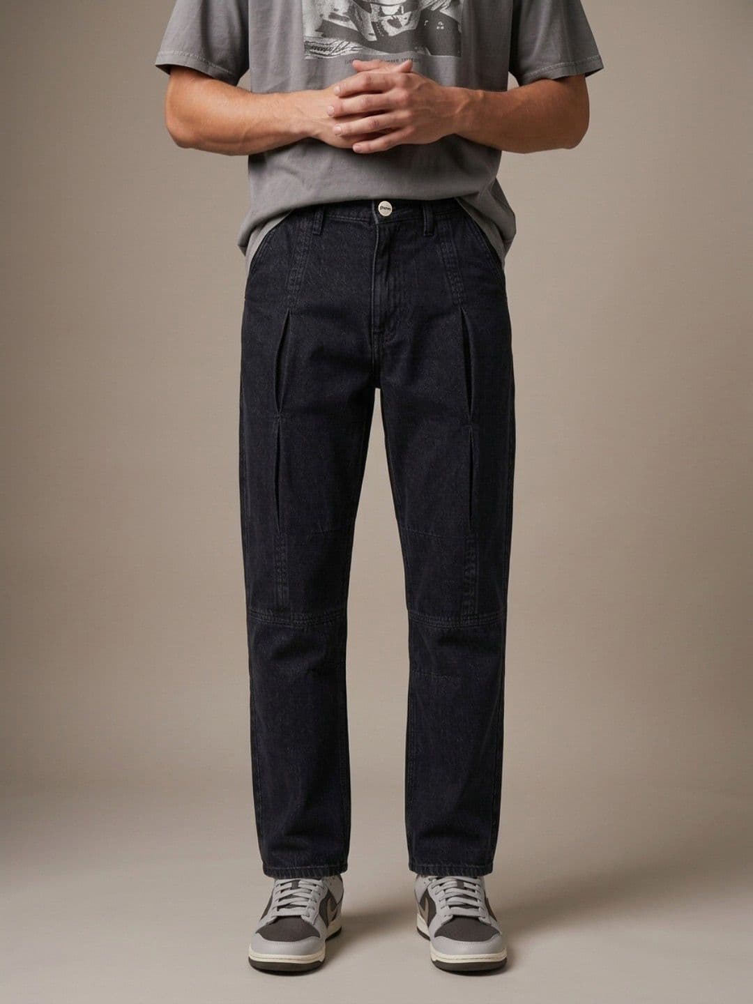 glitchez Men Pure Cotton Straight Fit Jeans - view 1
