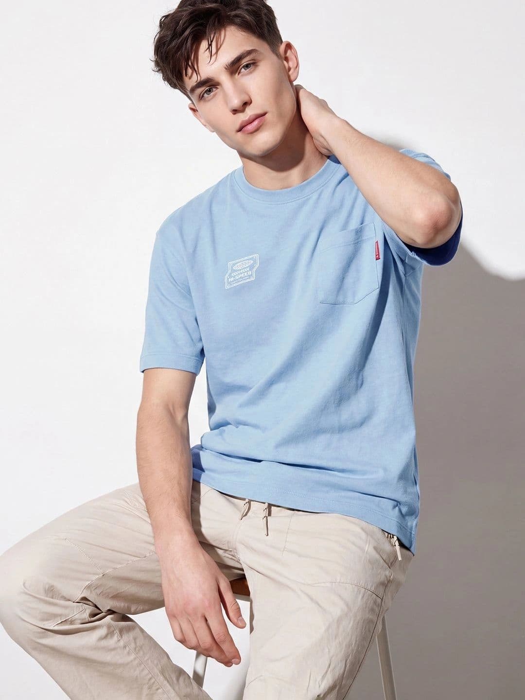 max Men Printed Pockets T-shirt - view 1