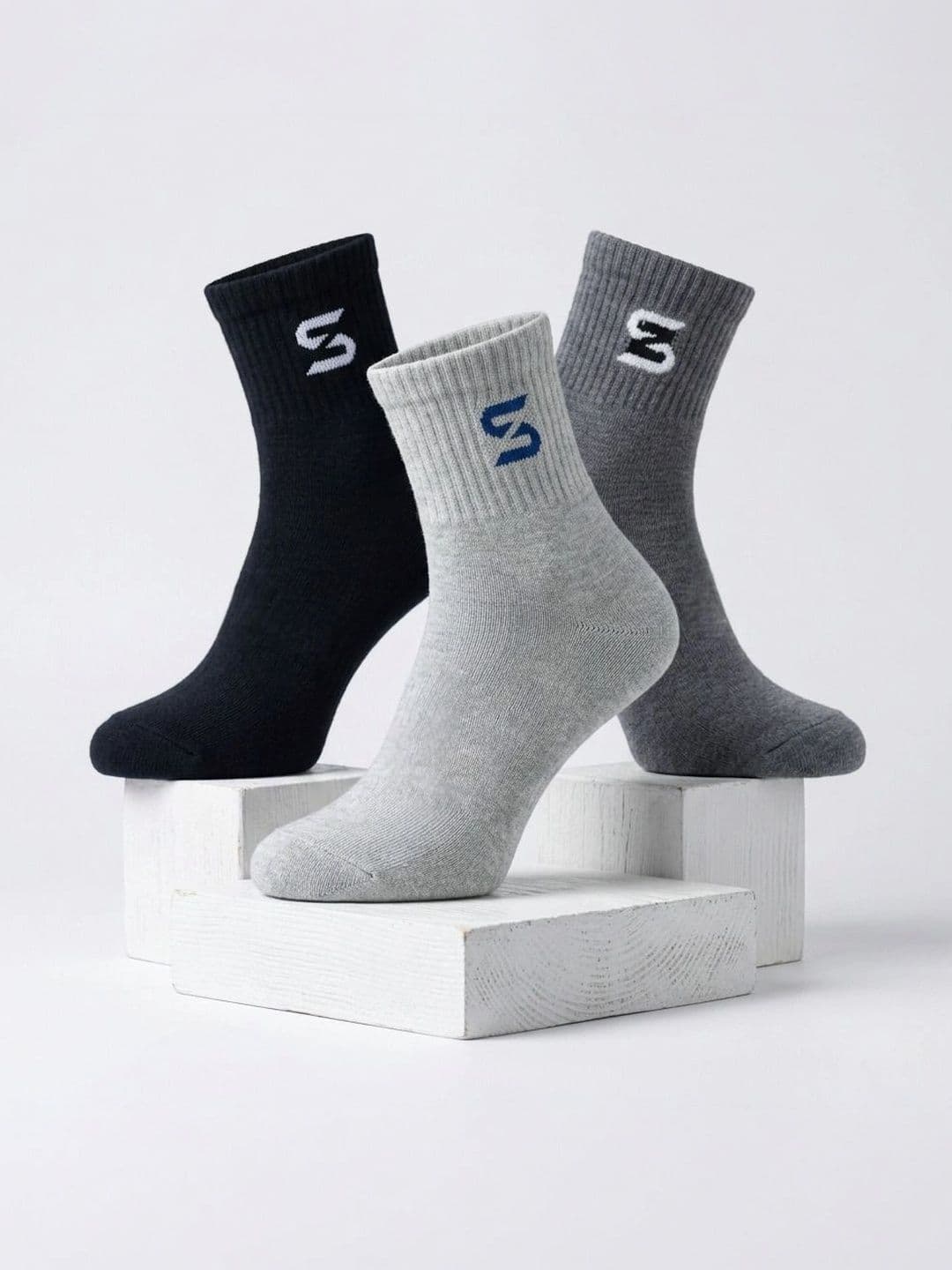 sakyastars Men Pack of 3 Above Ankle Socks - view 1