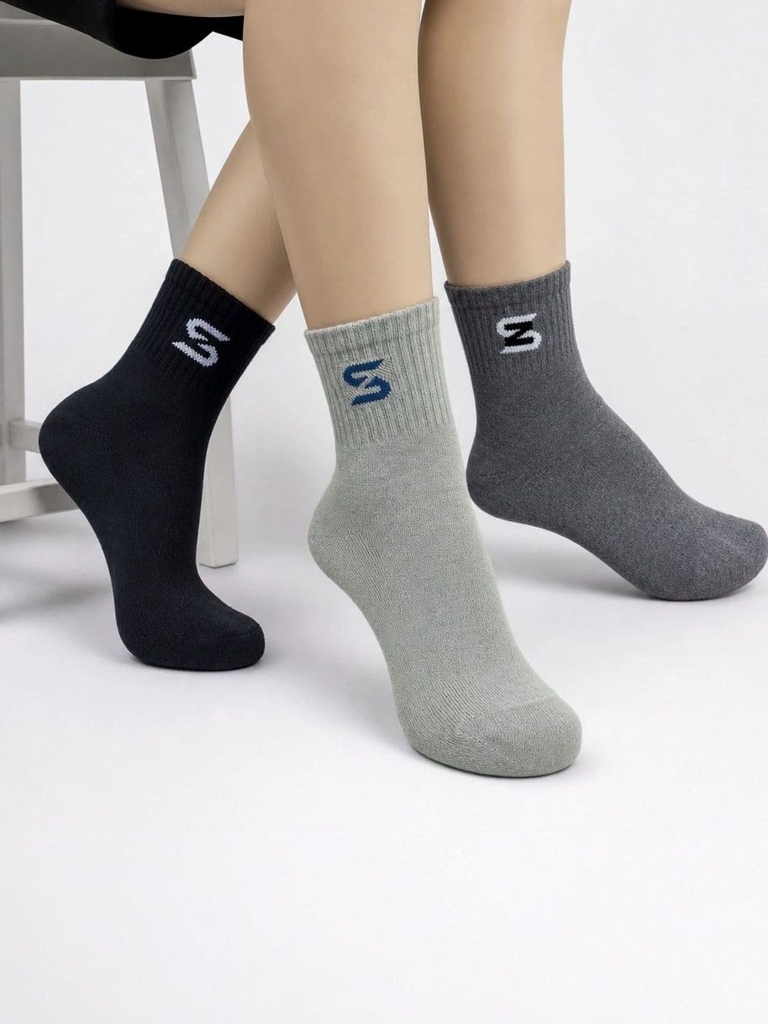 sakyastars Men Pack of 3 Above Ankle Socks - view 1