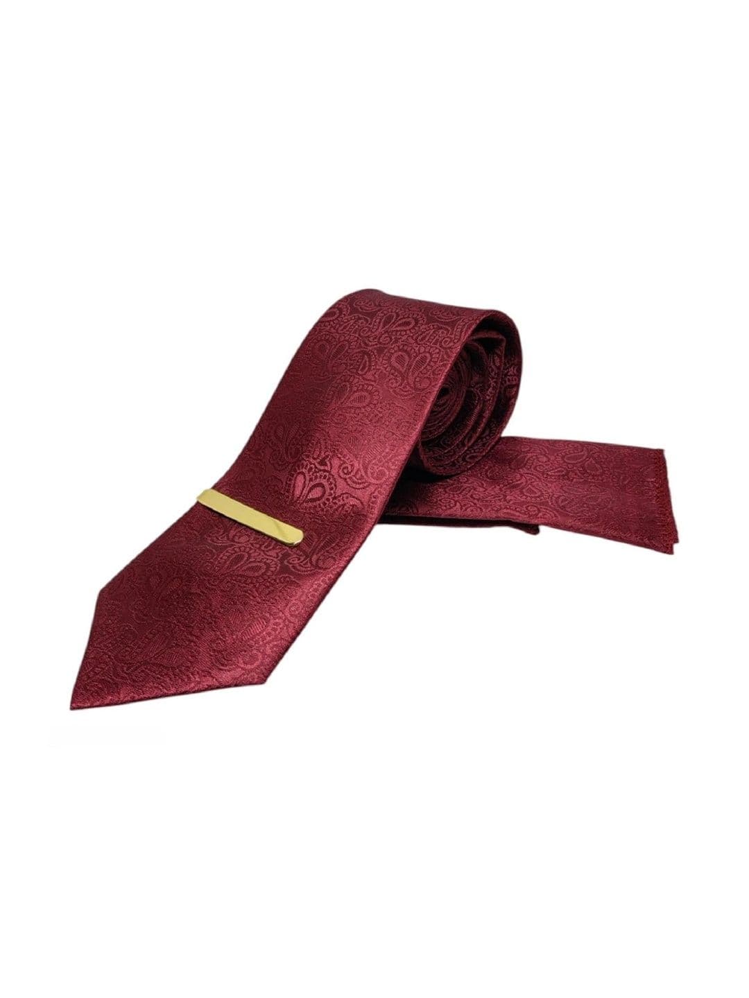 ZITTI Men Woven Design Broad Tie - view 1