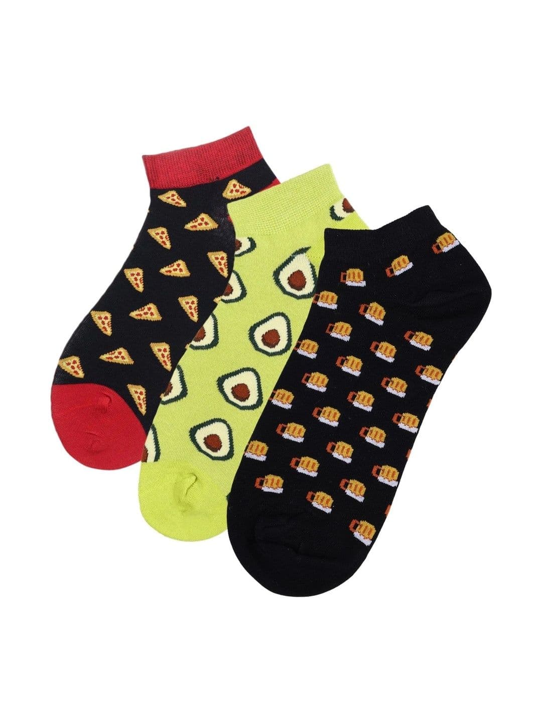 Soxytoes Unisex Cotton Patterned Ankle Length Socks - view 1