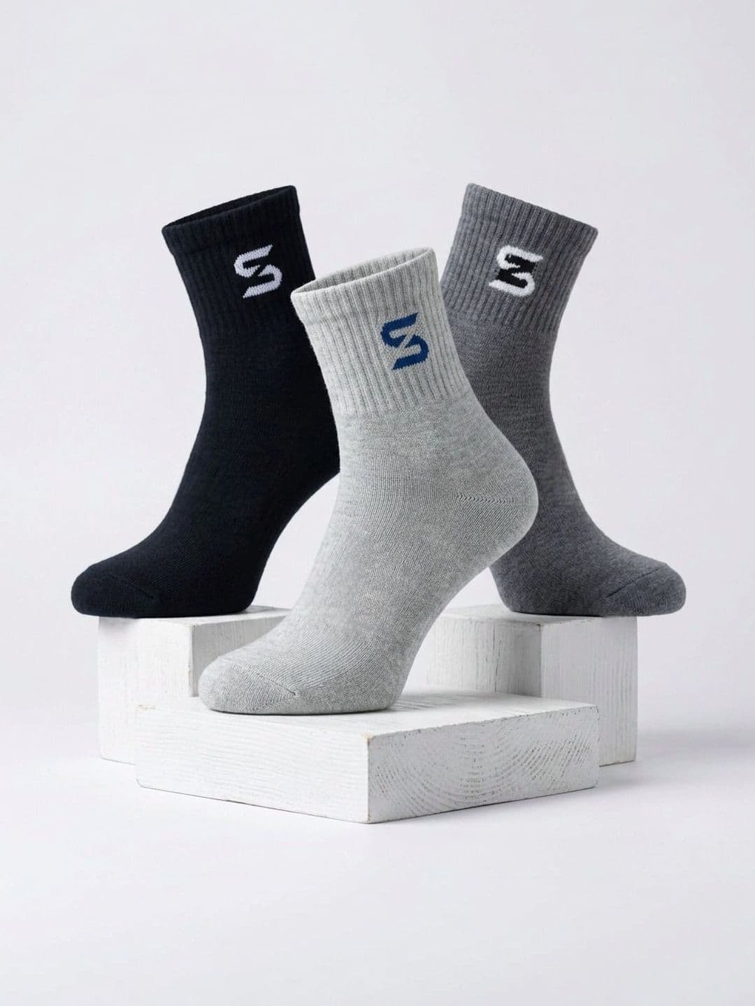sakyastars Men Pack of 3 Above Ankle Socks - view 1