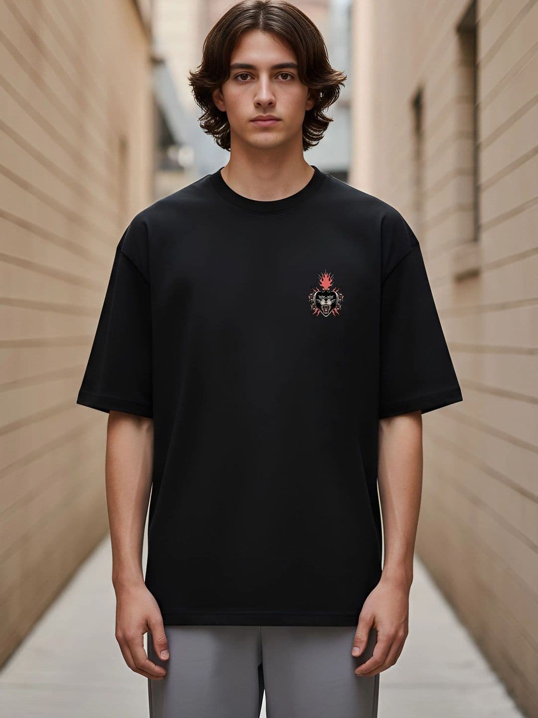 Black Pigeon Men Printed T-shirt - view 1