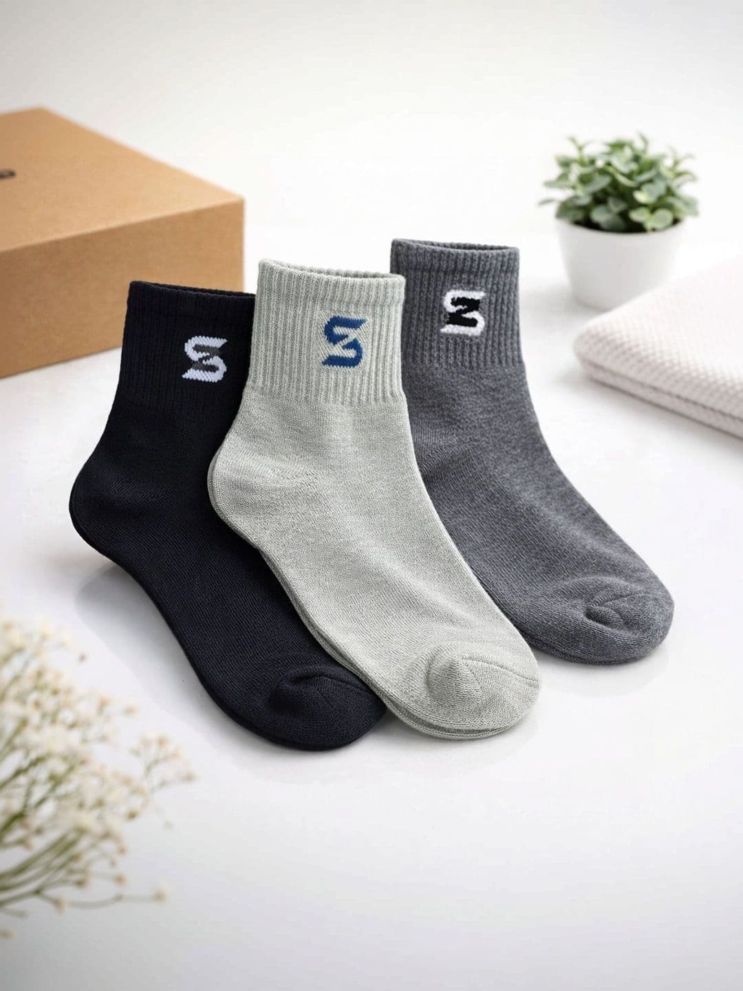 sakyastars Men Pack of 6 Ankle Length Socks - view 1