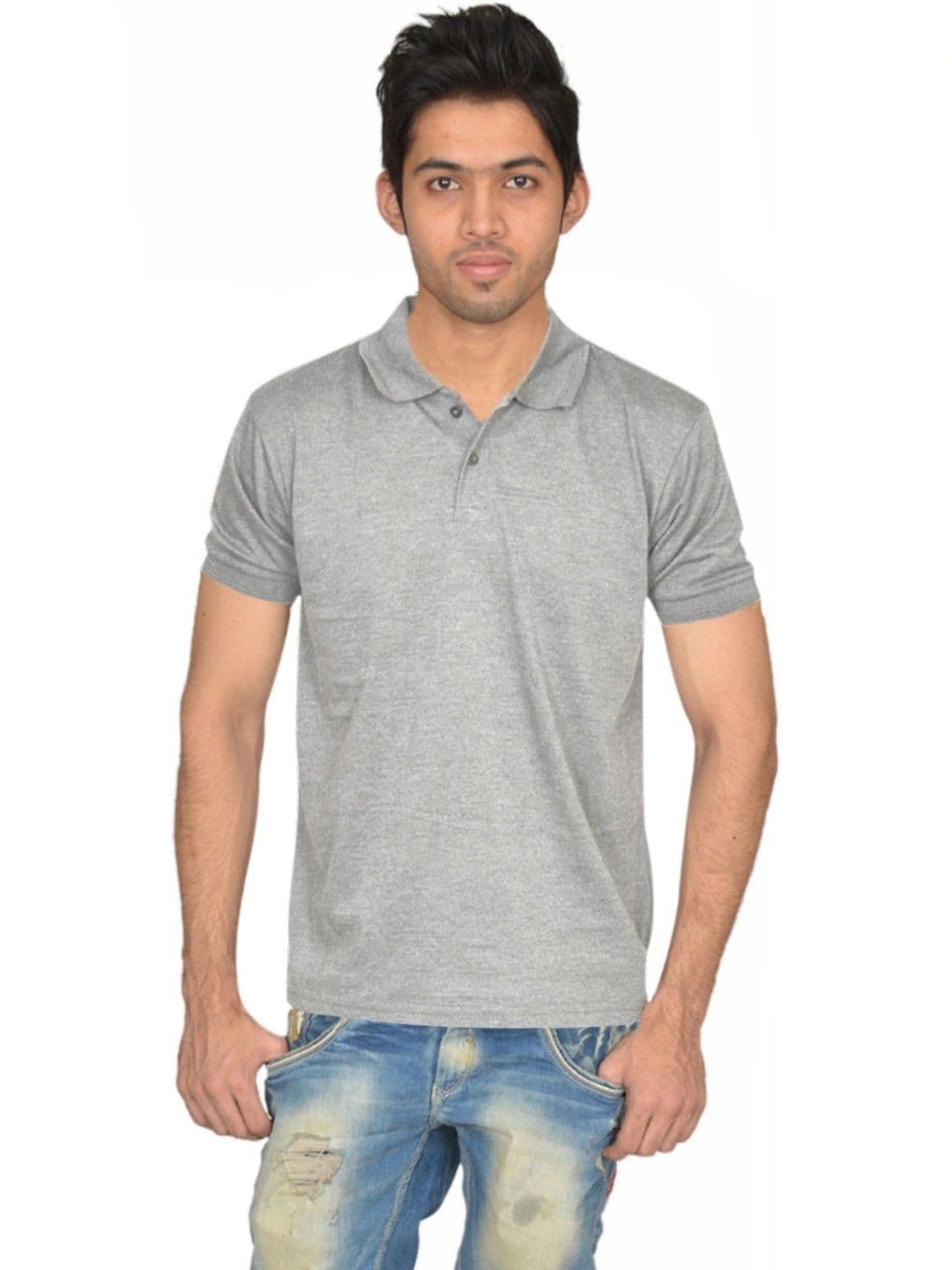 Double F Men Polo Collar T-shirt - view 1