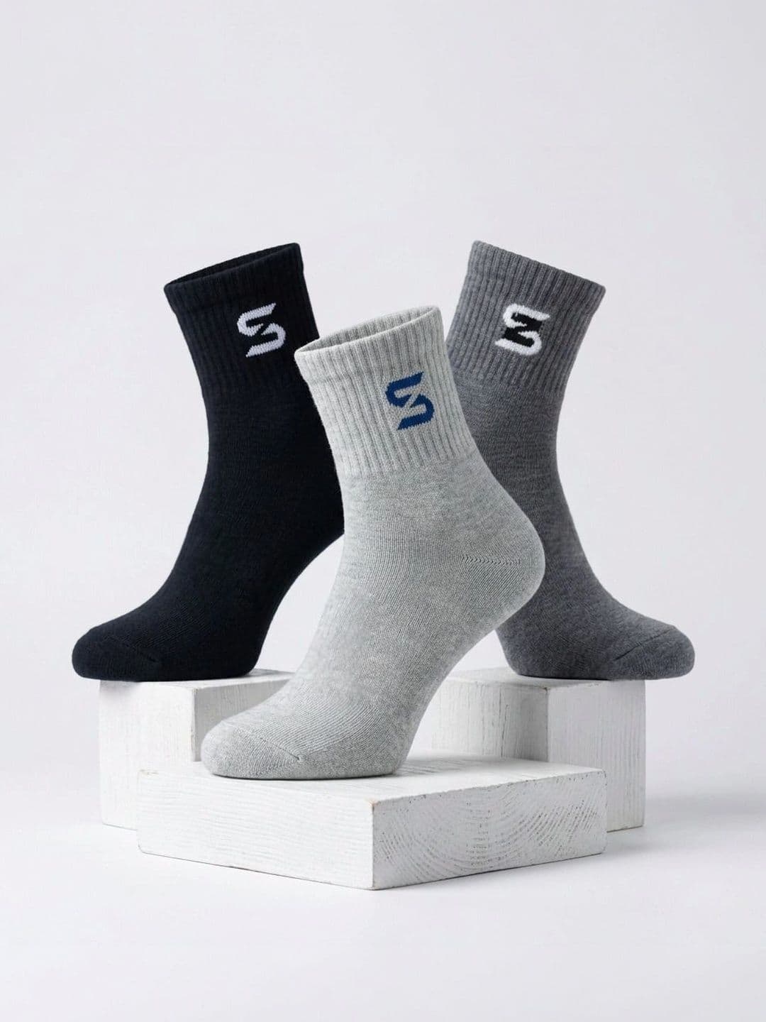 sakyastars Men Pack of 3 Above Ankle Socks - view 1