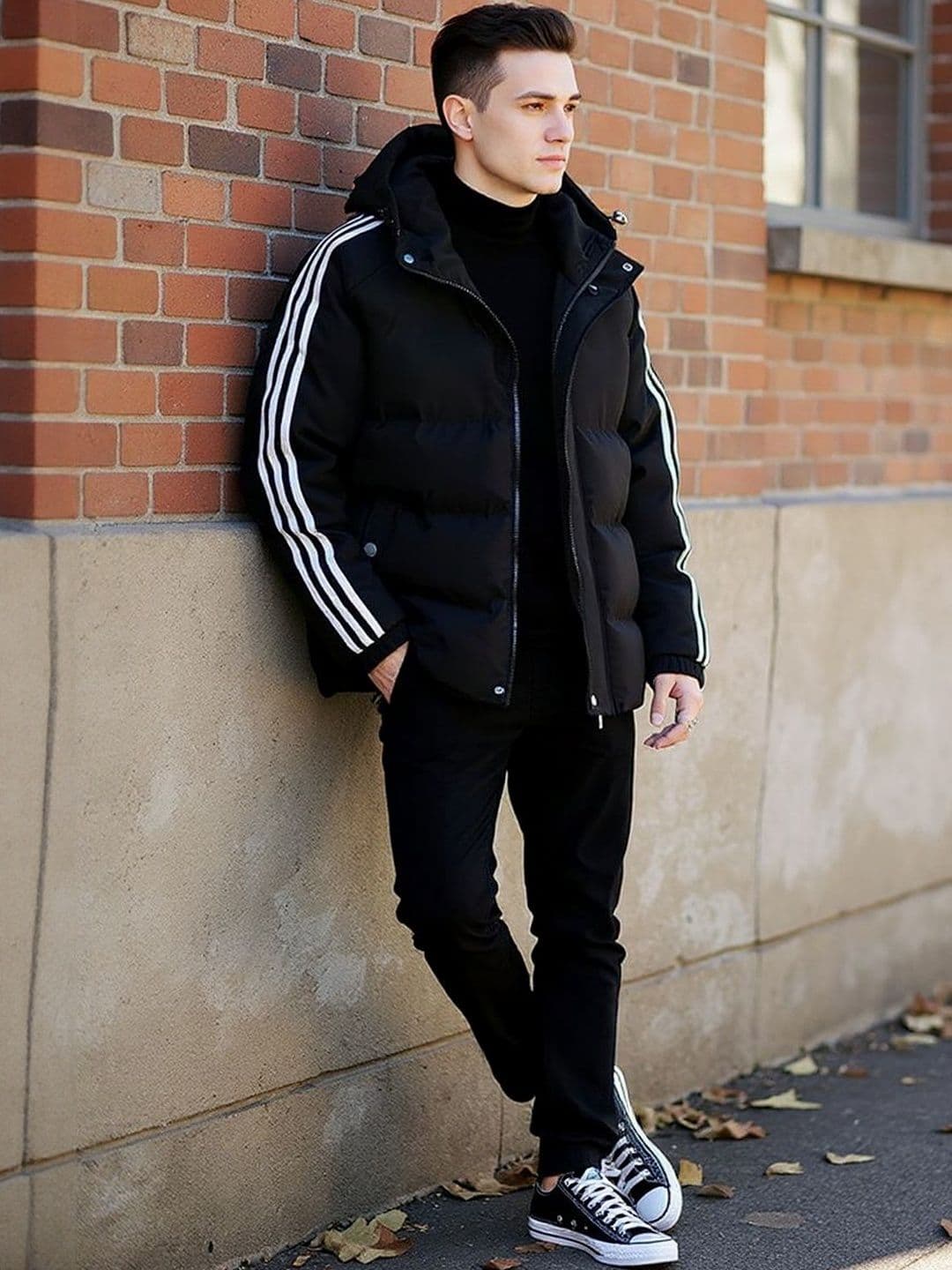 HERE&NOW Men Hooded Puffer Jacket - view 1