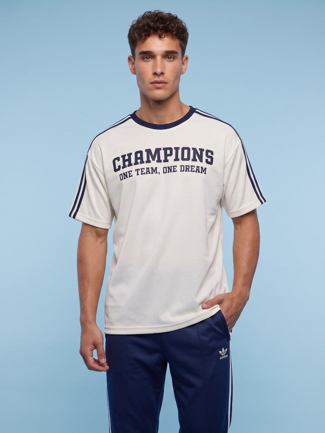 SPORT STREET by glitchez Oversized Fit Drop Shoulder T-Shirt - view 1