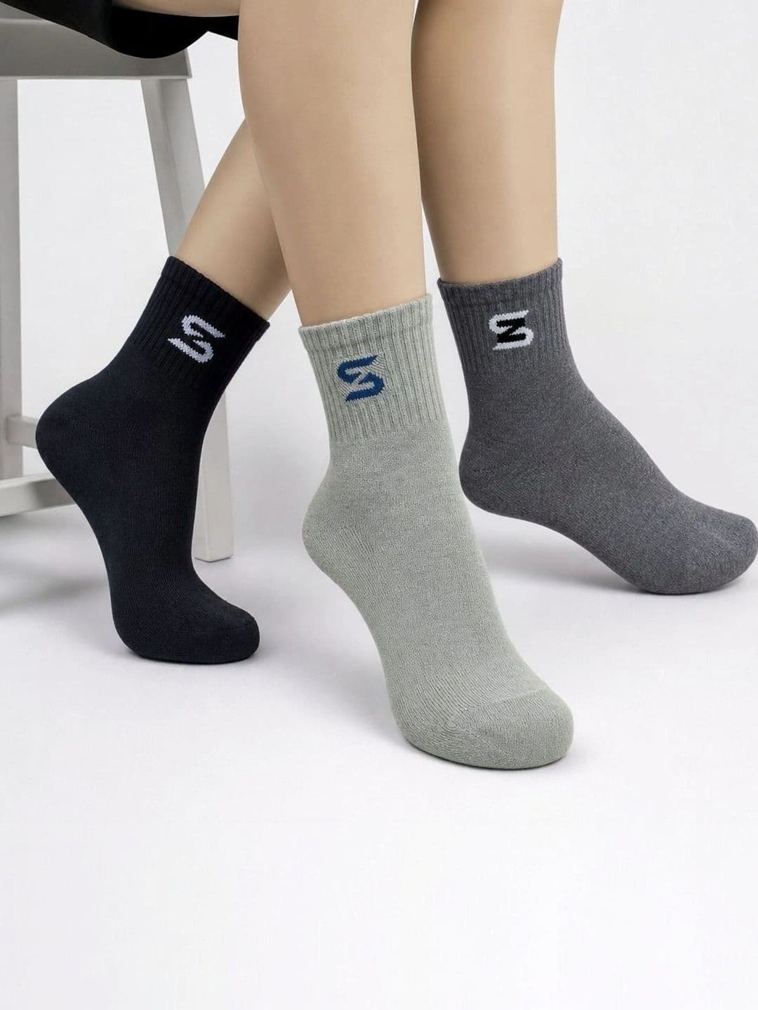 sakyastars Men Pack of 3 Ankle Length Socks - view 1