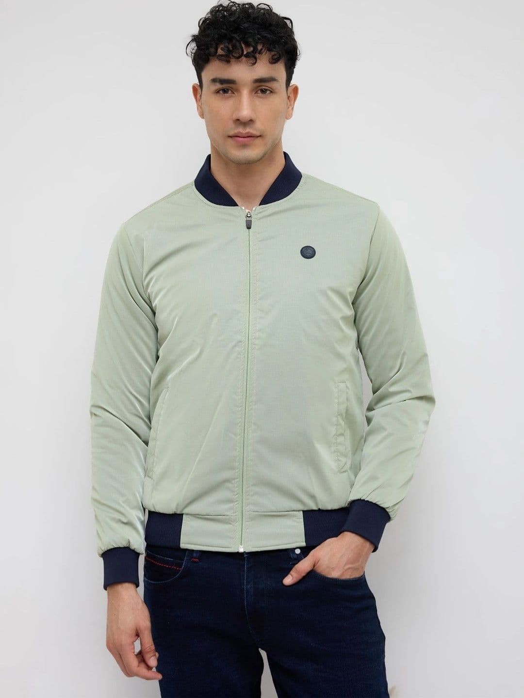 Parx Men Lightweight Bomber Jacket - view 1