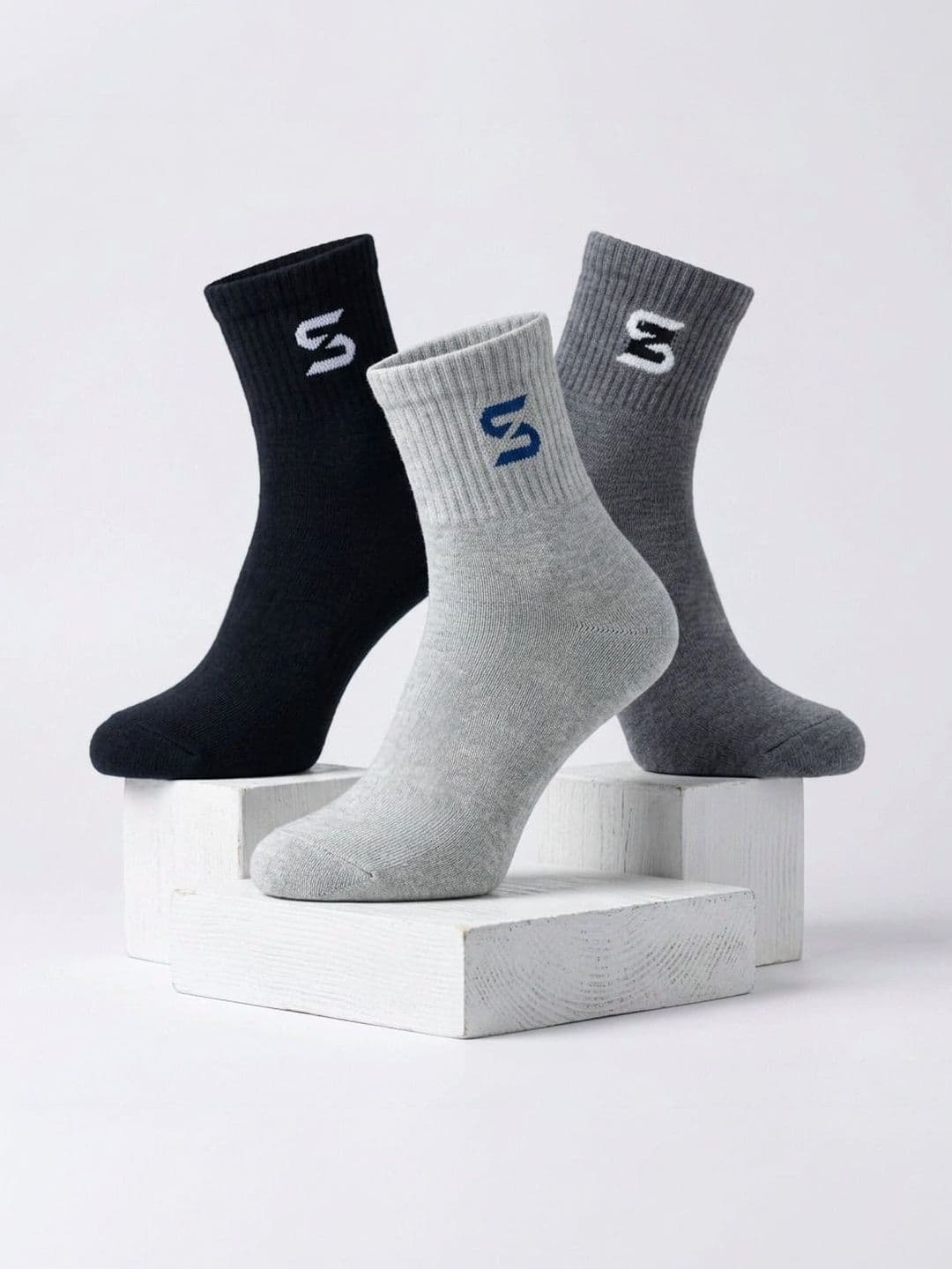 sakyastars Men Pack of 3 Above Ankle Socks - view 1