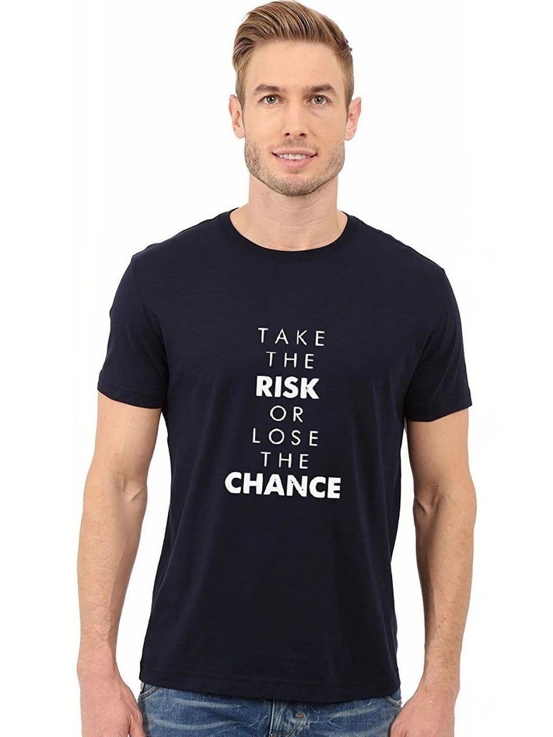 Double F Men Typography Printed T-shirt - view 1