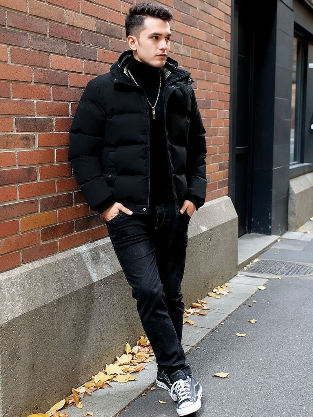 HERE&NOW Men Polyester Open Front Jacket - view 1