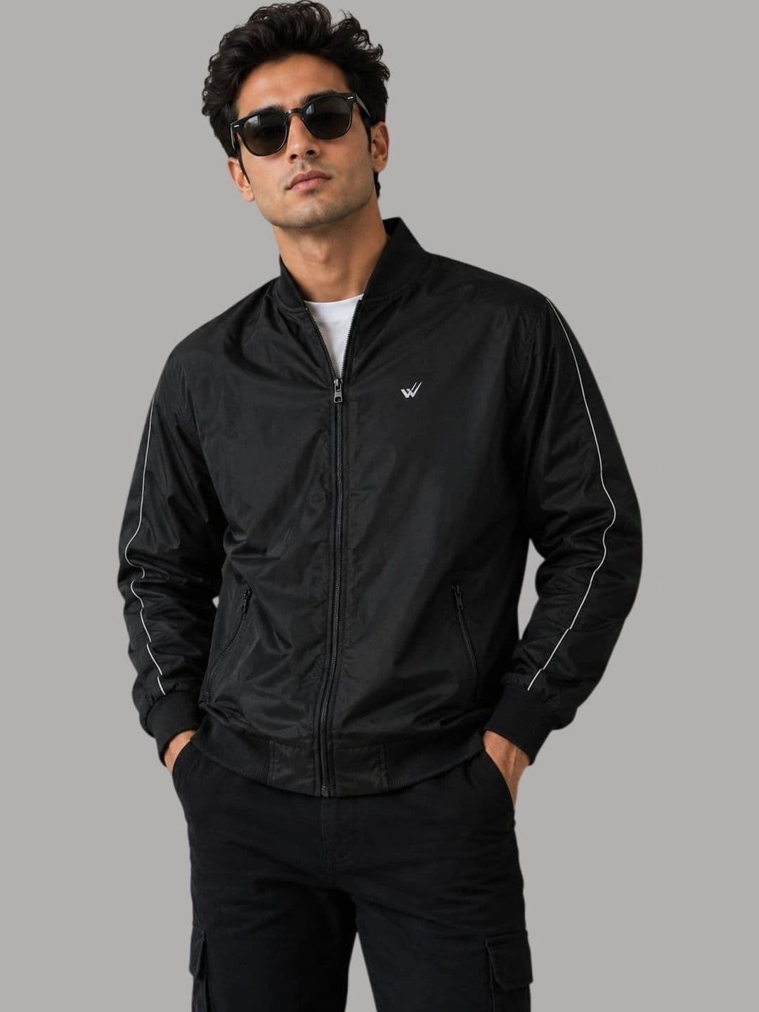 WILD COPS Lightweight Bomber Jacket - view 1