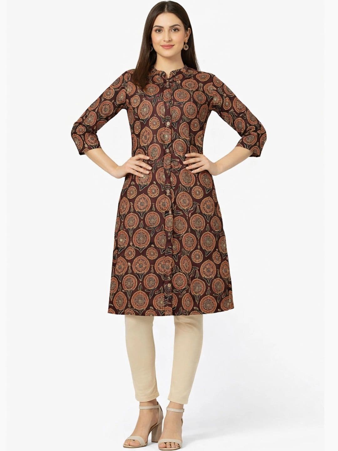 Neutone Women Ethnic Motifs Printed Indie Prints Kurta - view 1