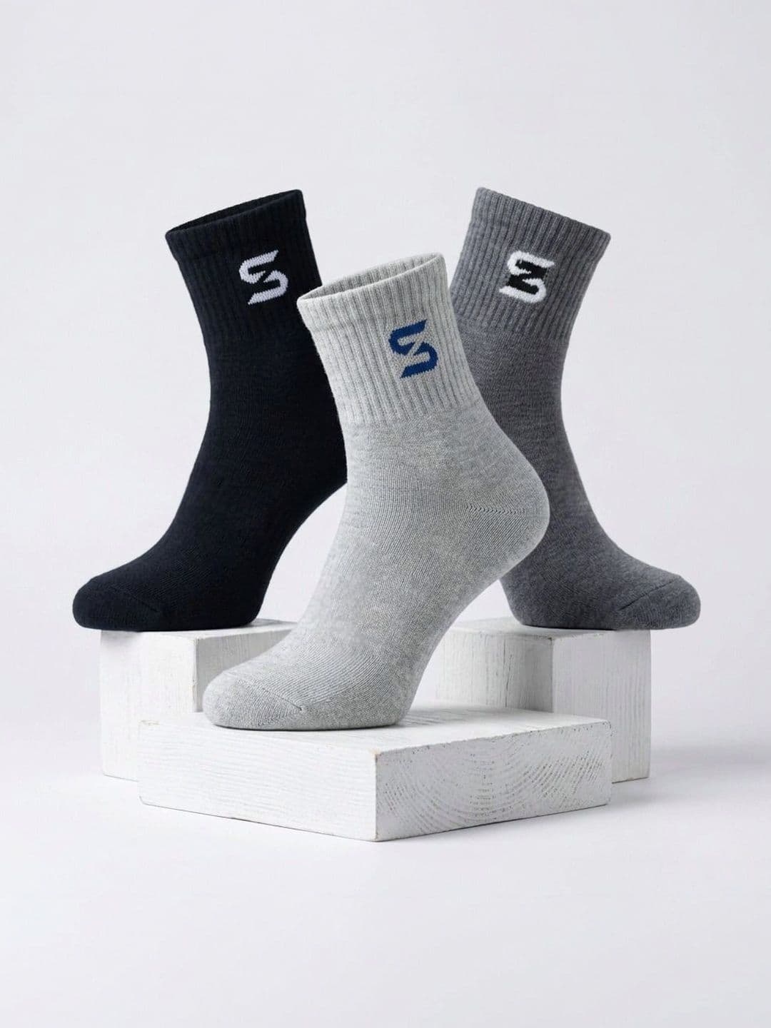 sakyastars Men Pack of 3 Above Ankle Socks - view 1