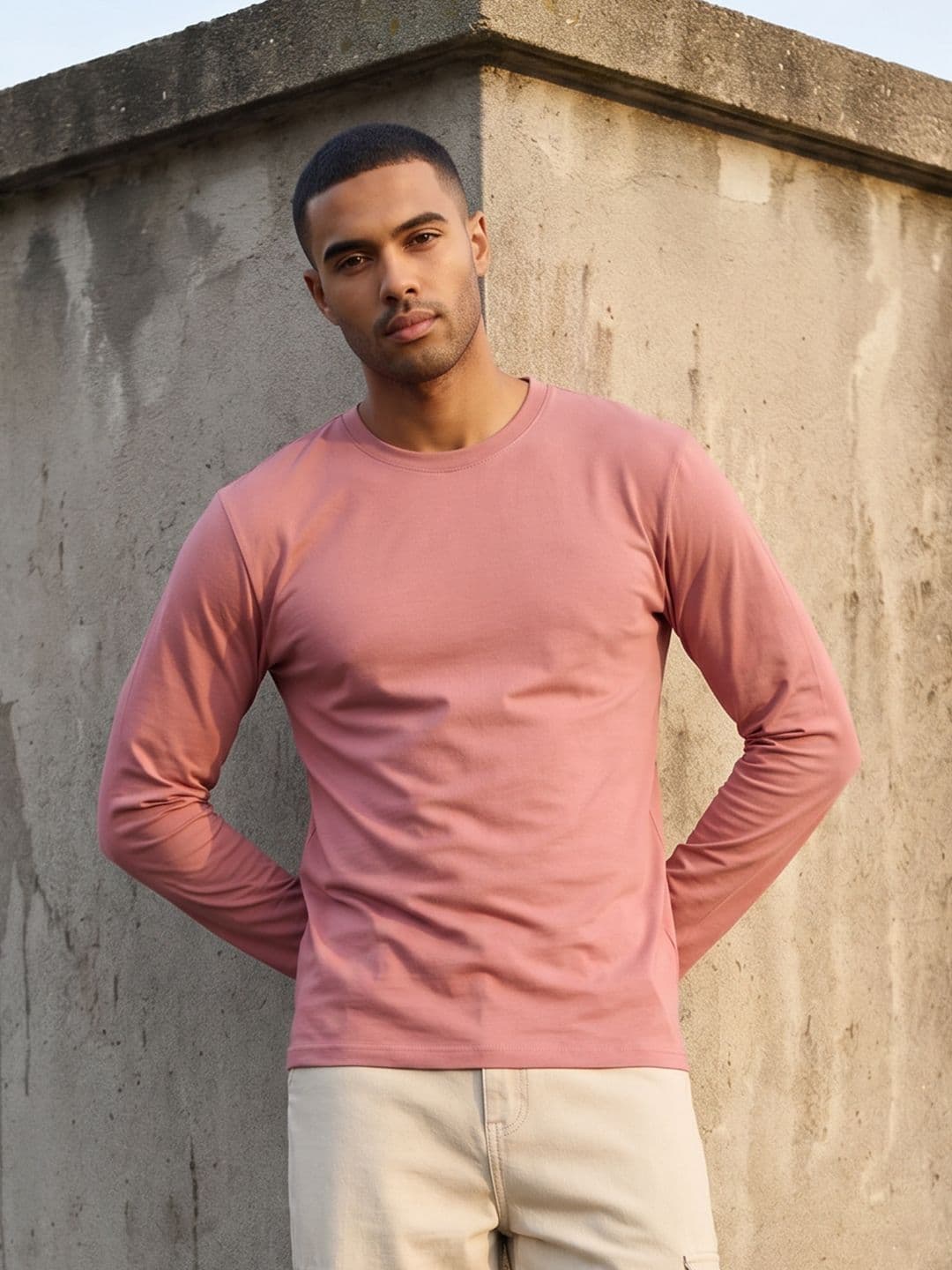 The Roadster Life Co. Long Sleeves Pure Cotton T-shirt - view 1