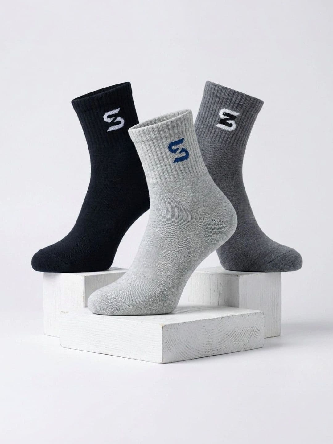 sakyastars Men Pack of 3 Above Ankle Socks - view 1