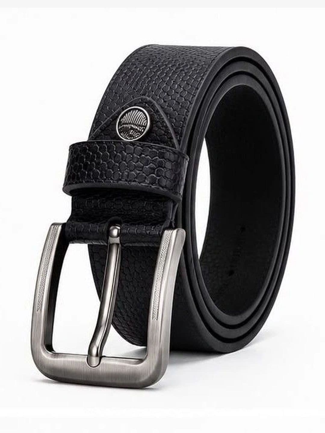WhiteGate Men Textured Leather Belt - view 1