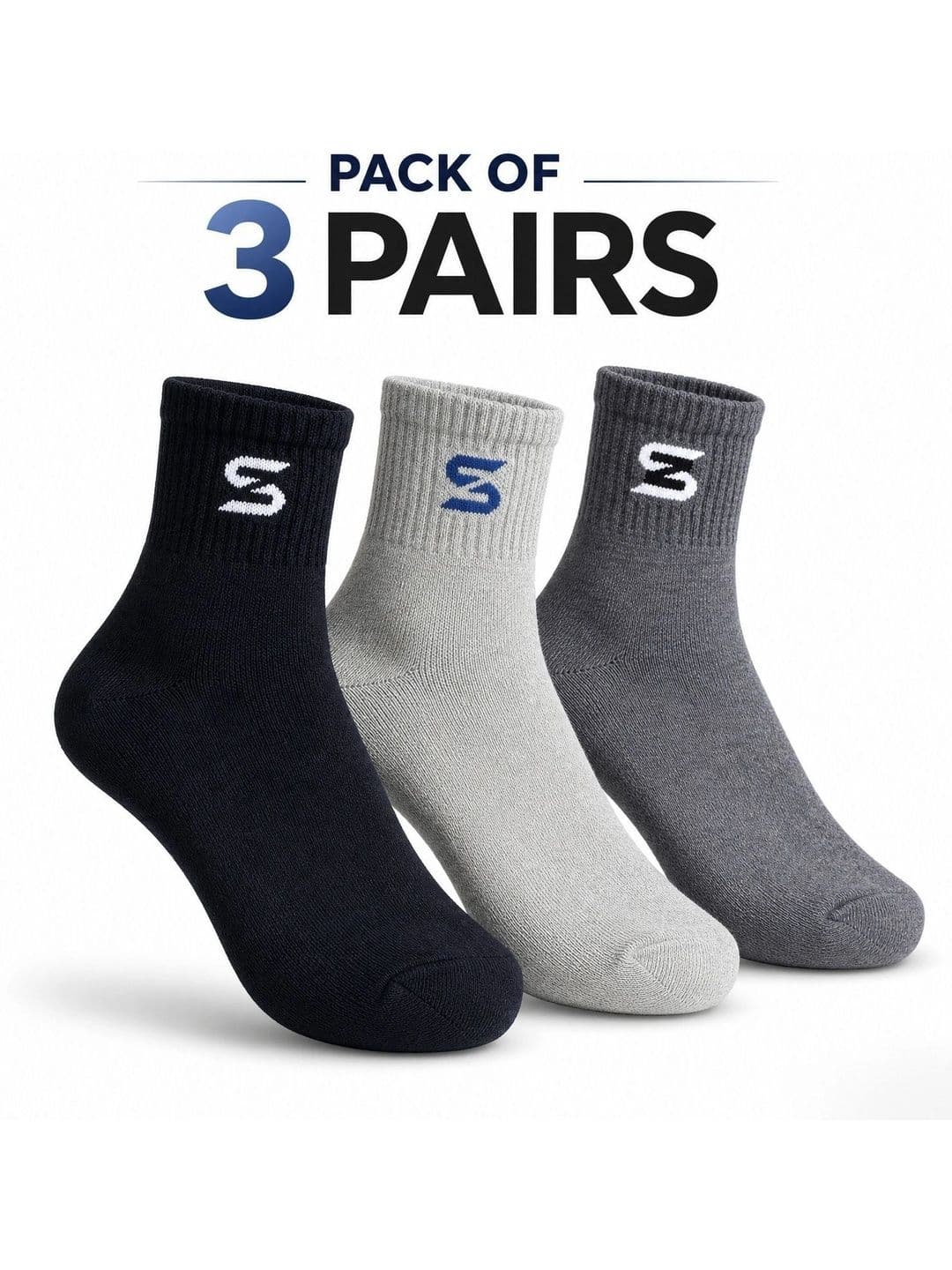 sakyastars Men Pack of 6 Above Ankle Socks - view 1