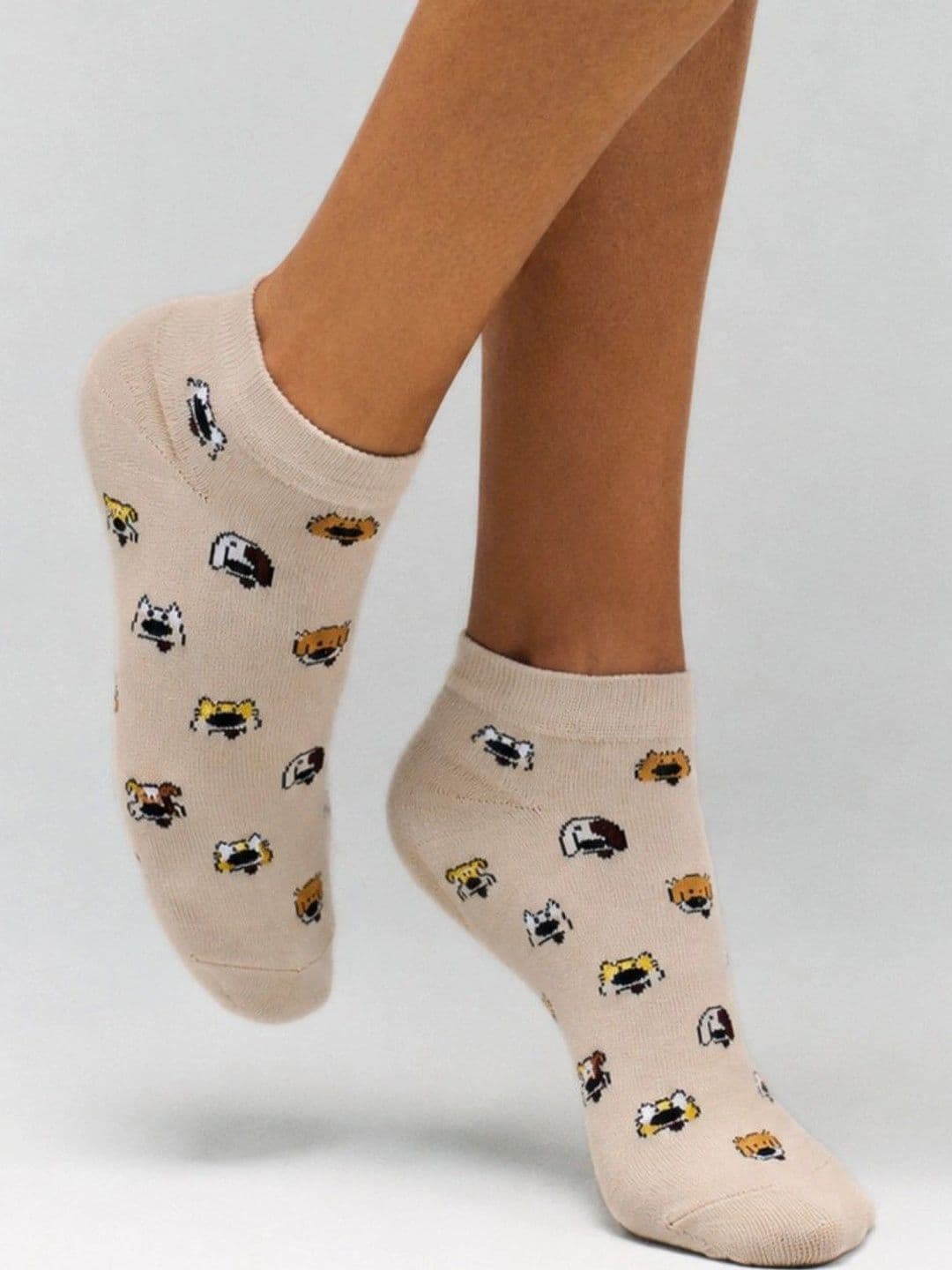 Soxytoes Unisex Cotton Patterned Ankle Length Socks - view 1