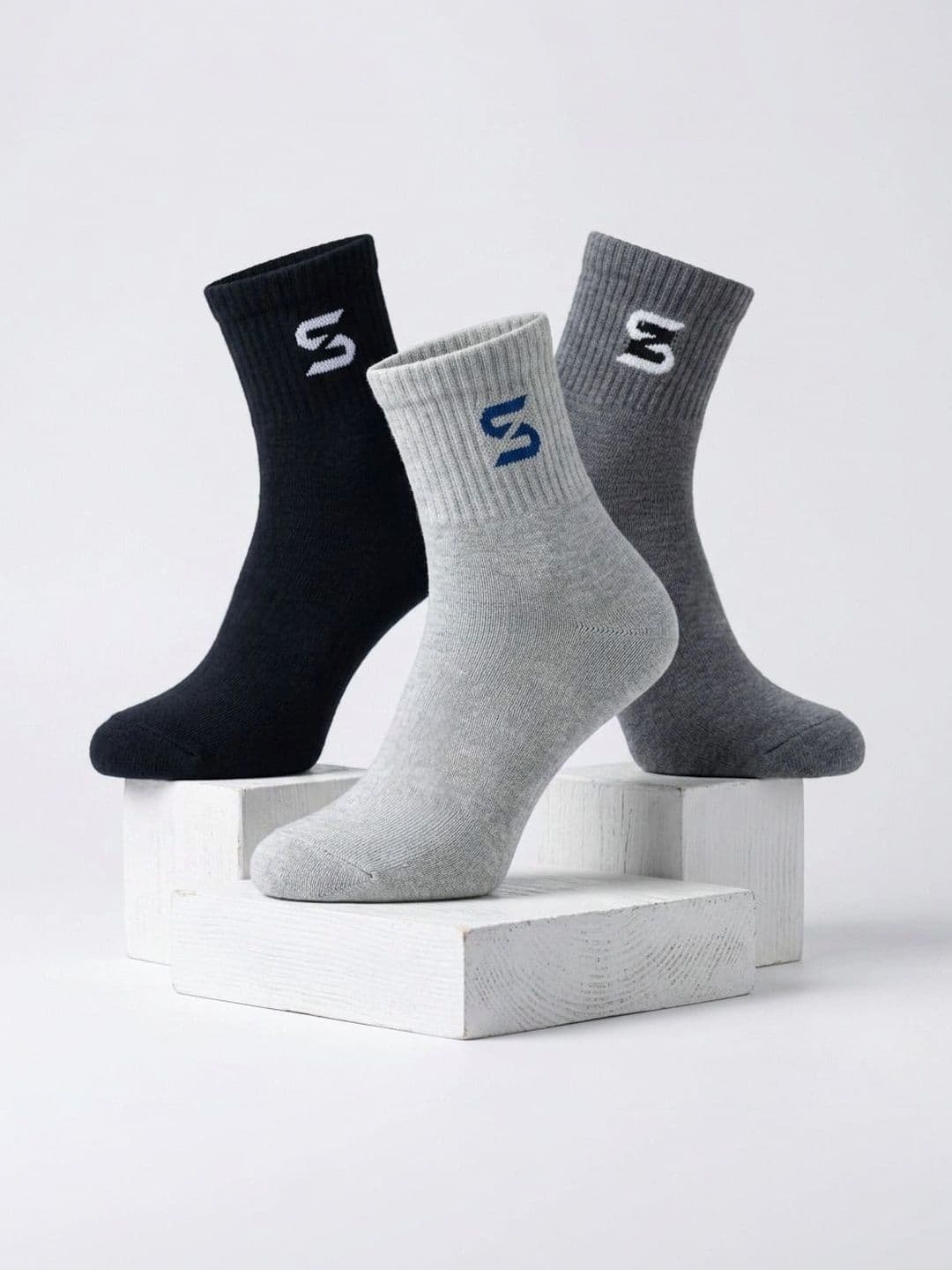 sakyastars Men Pack of 3 Above Ankle Socks - view 1