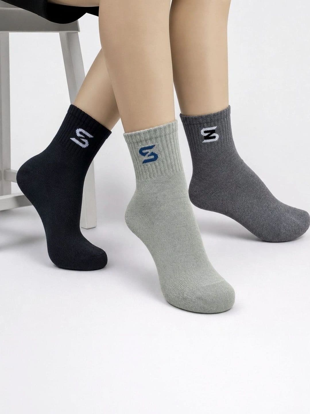 sakyastars Men Pack of 3 Above Ankle Socks - view 1