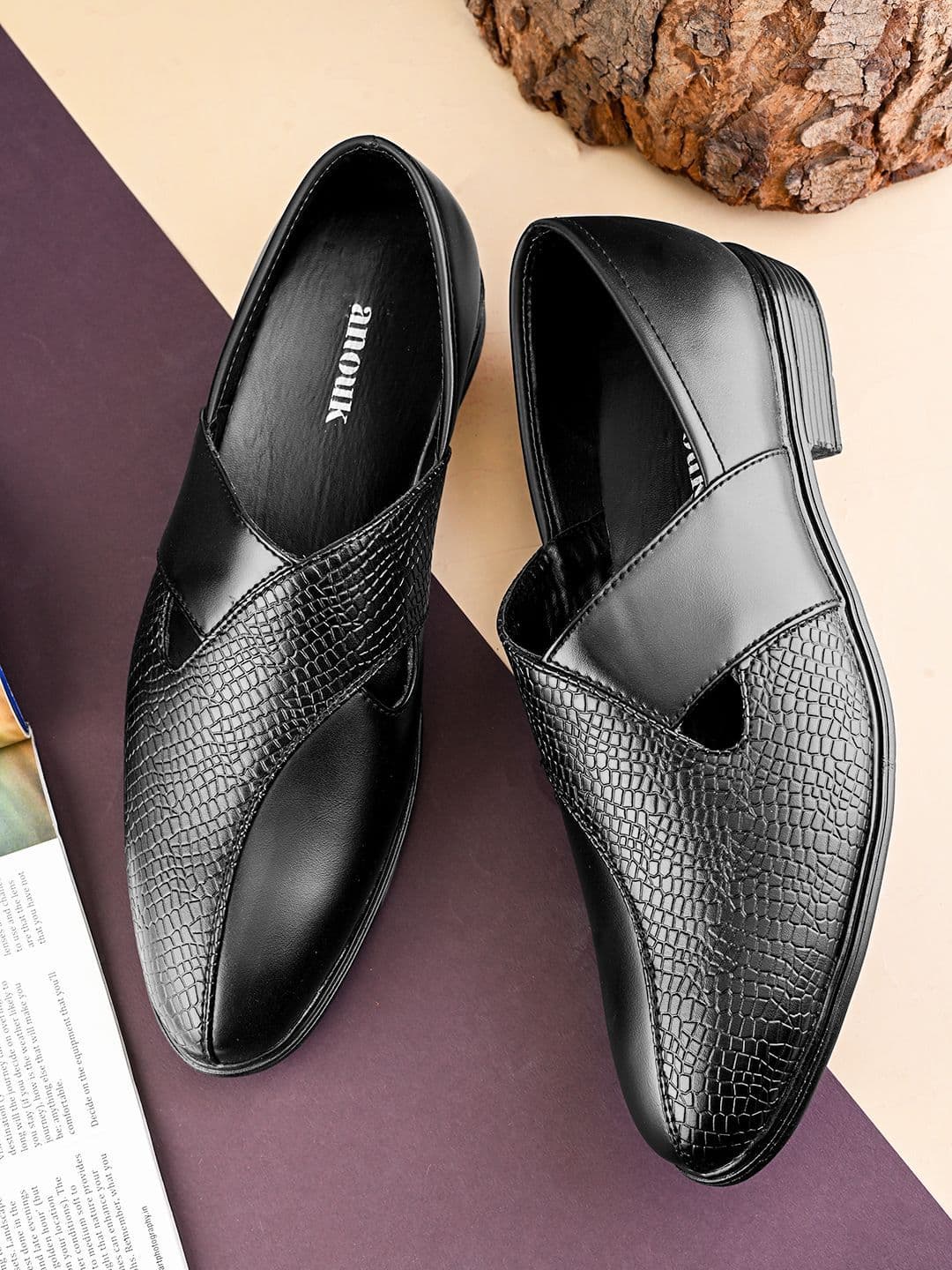 Anouk Men Ethnic Shoe-Style Sandals - view 1