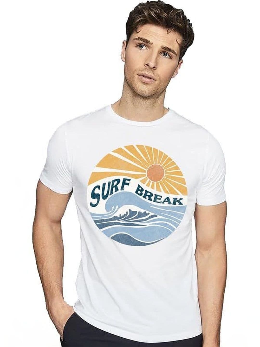 VLAM Unisex Printed Slim Fit T-shirt - view 1