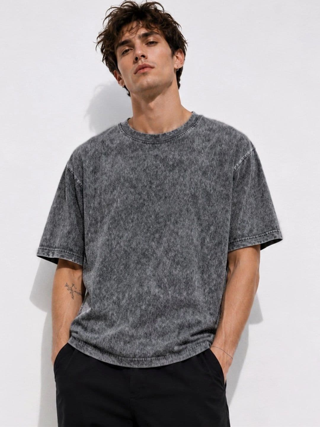 Roadster Men Dyed T-shirt - view 1