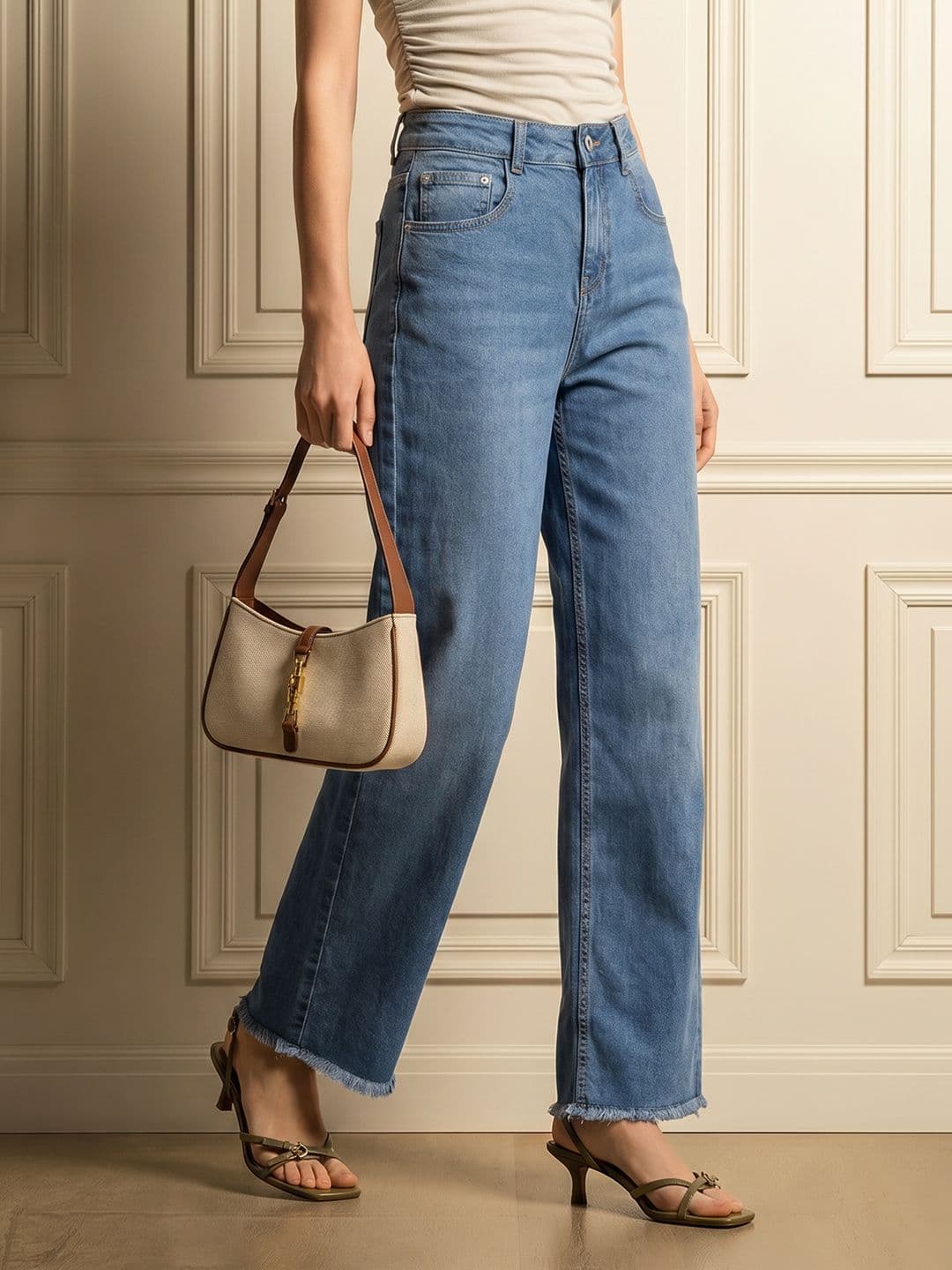 Chemistry Women Straight Fit Light Fade Stretchable Jeans - view 1