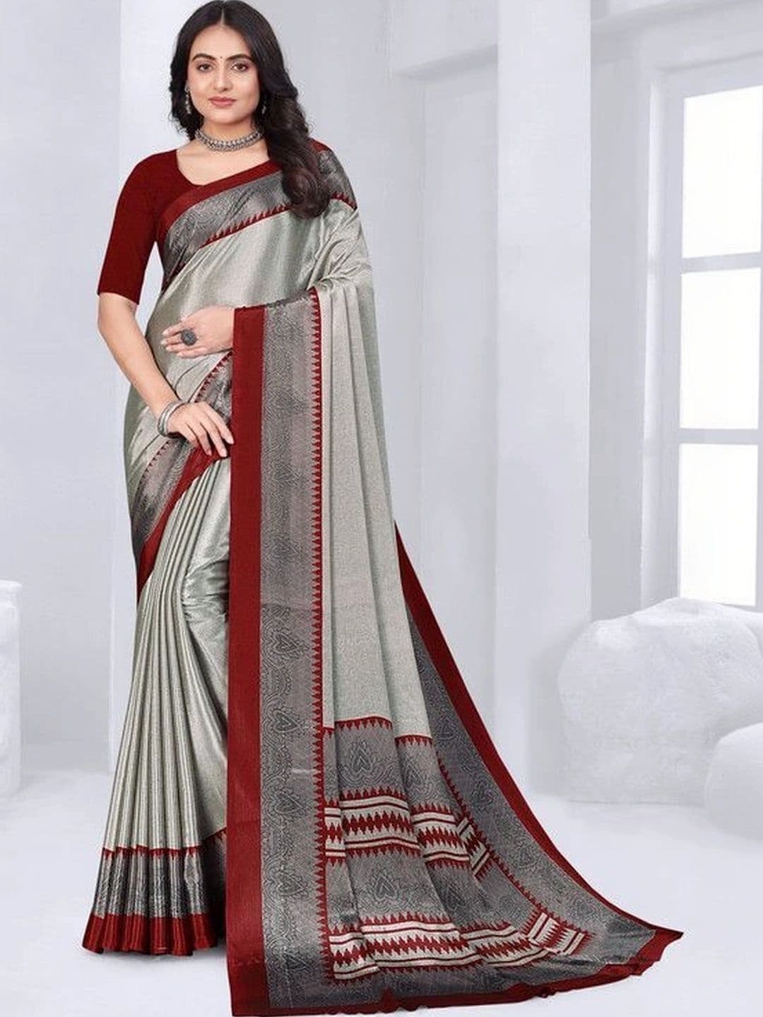 Novus Knitting Saree - view 1