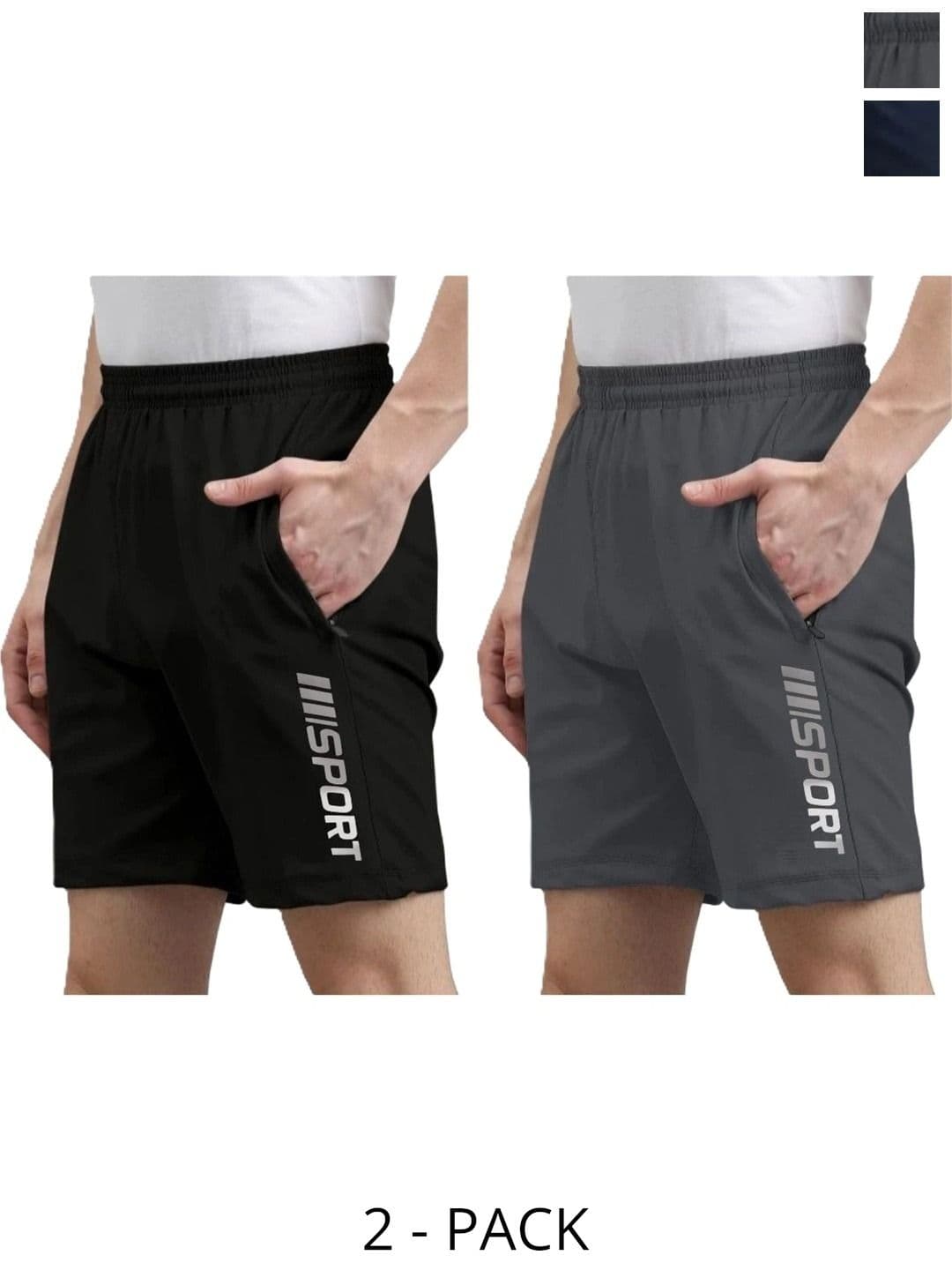 DESNUDA Men Typography Training or Gym Sports Shorts - view 1