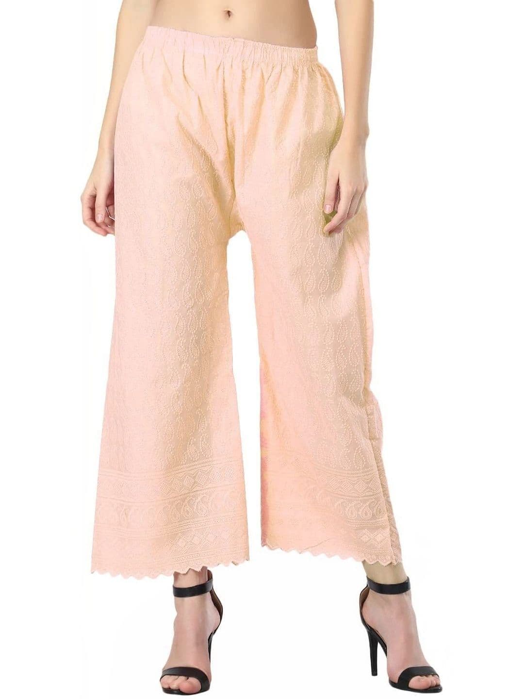 PINOVO Women Ethnic Motifs Embroidered Ethnic Palazzos - view 1