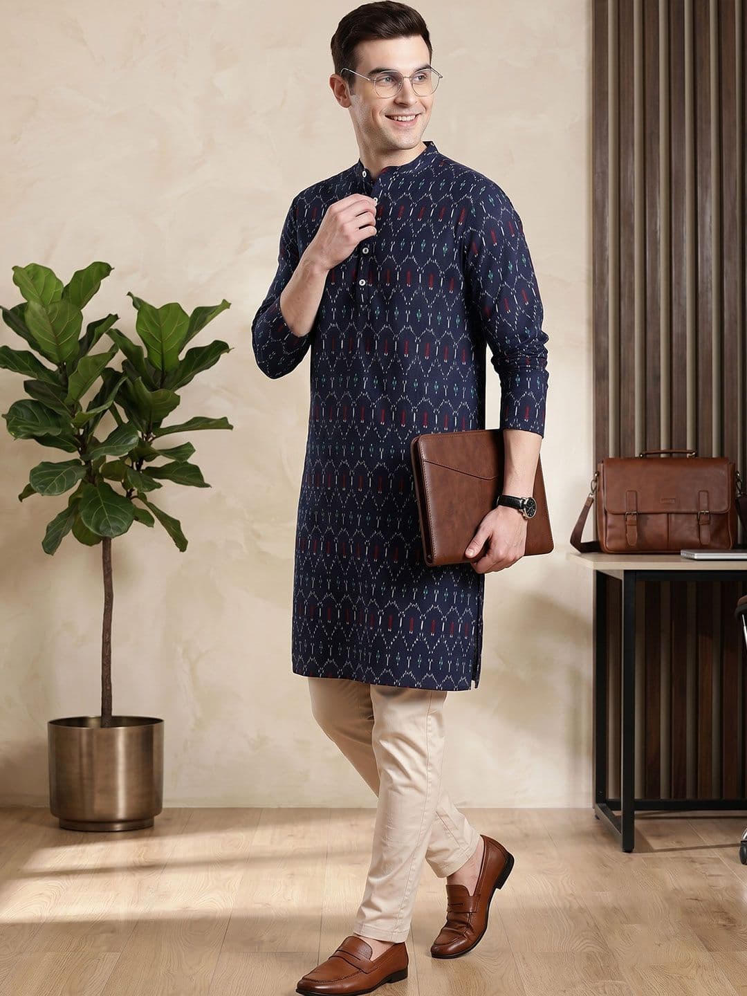 Anouk Pure Cotton Printed Kurta - view 1