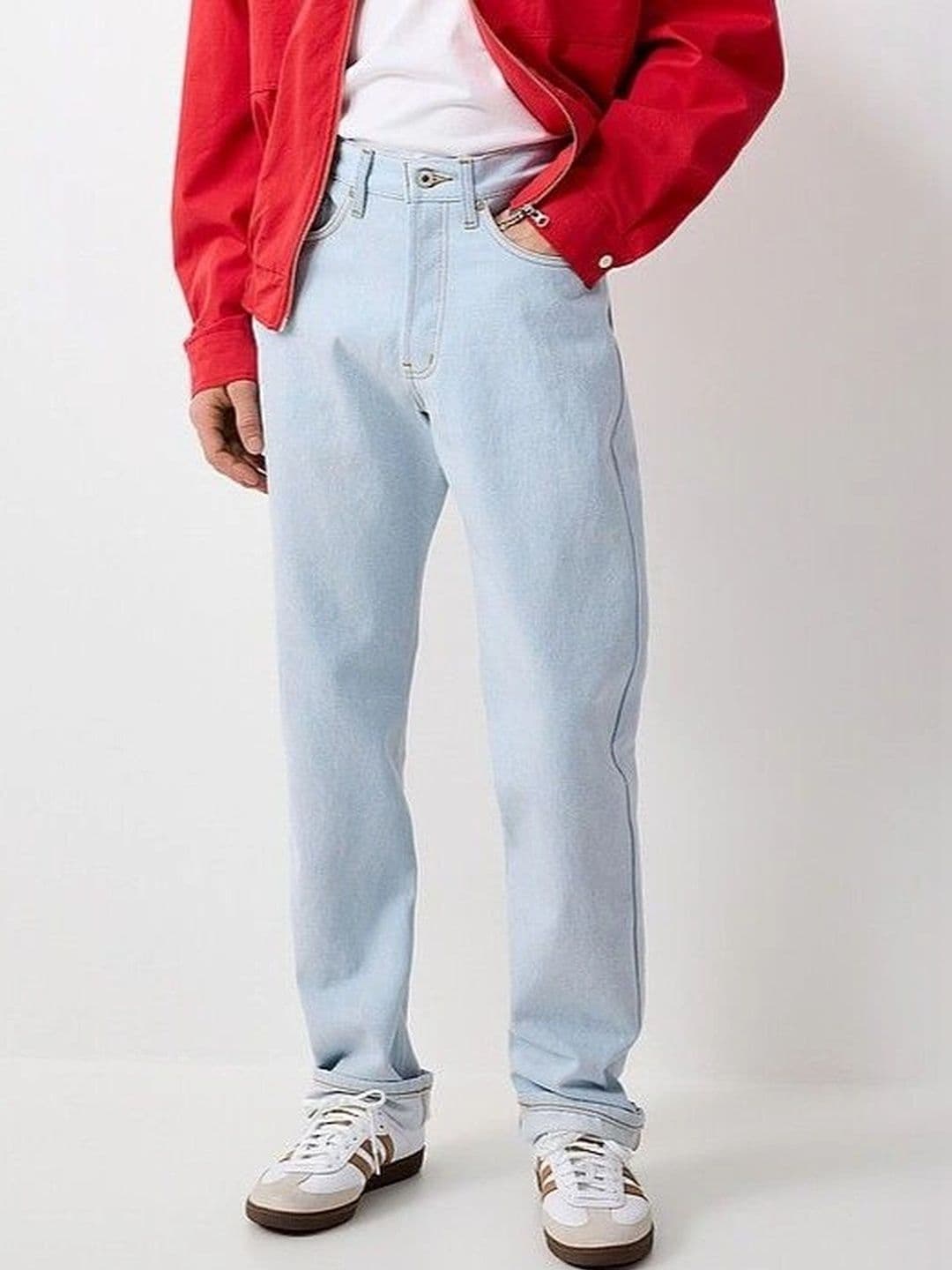 YAMEETFIT Men Jean Straight Fit Mid-Rise Jeans - view 1