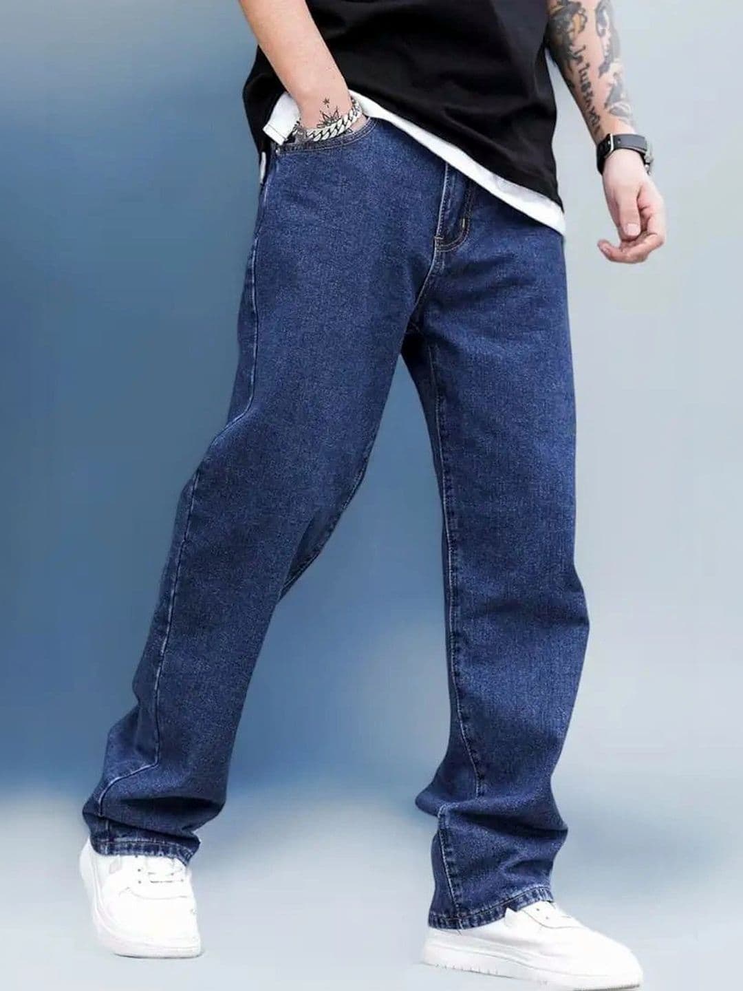 CMD Coinmen Denims Men Relaxed Fit Mid-Rise Stretchable Jeans - view 1