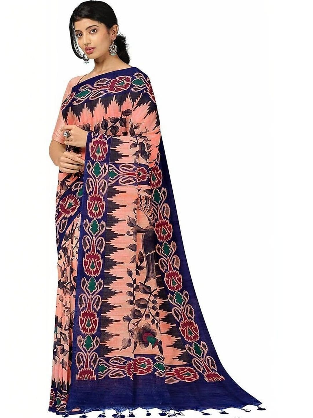 SHREE HARI Pure Cotton Sambalpuri Saree - view 1