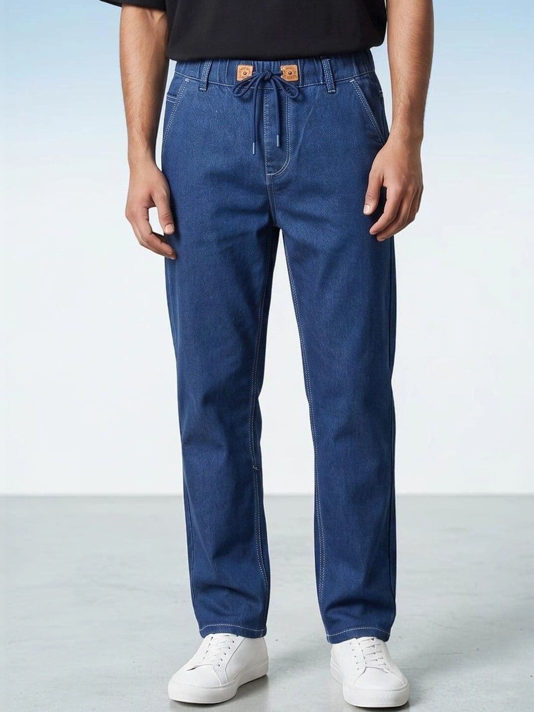 ZAYSH Men Comfort Regular Fit Mid-Rise Stretchable Jeans - view 1