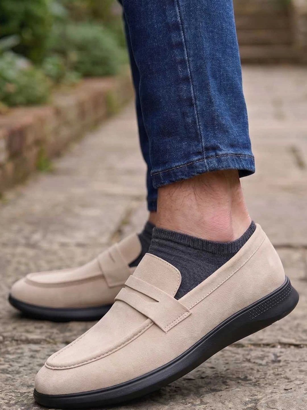 HERE&NOW Men Round Toe Slip-On Formal Loafers - view 1